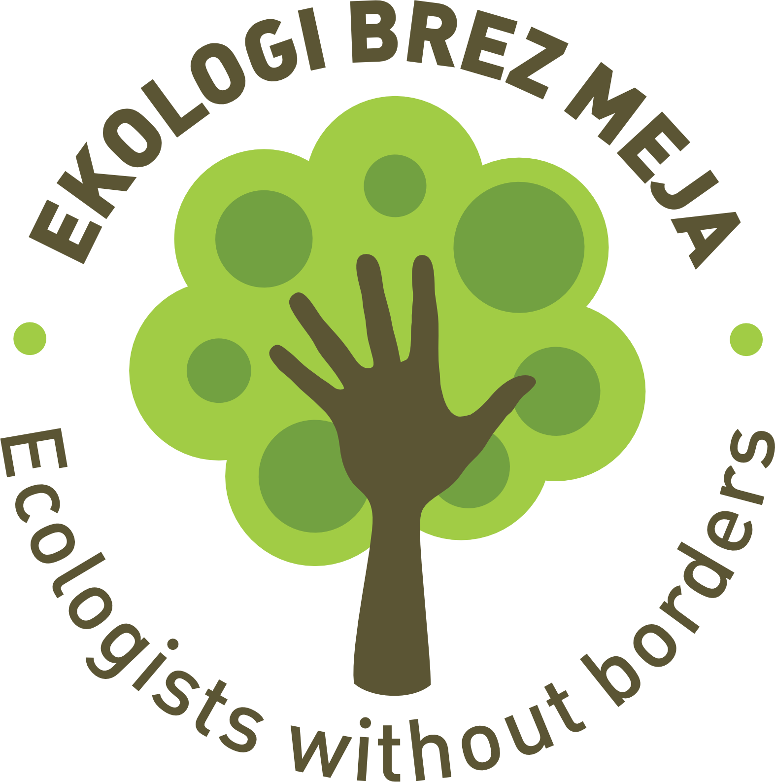 Logotip organizacije Ekologi brez meja