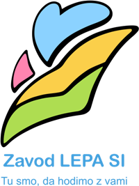 Logotip organizacije Zavod LEPA SI