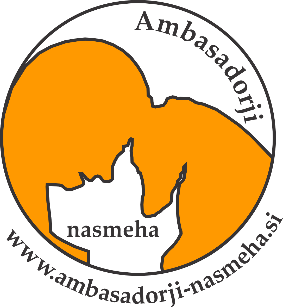 Logotip organizacije Društvo Ambasadorji nasmeha